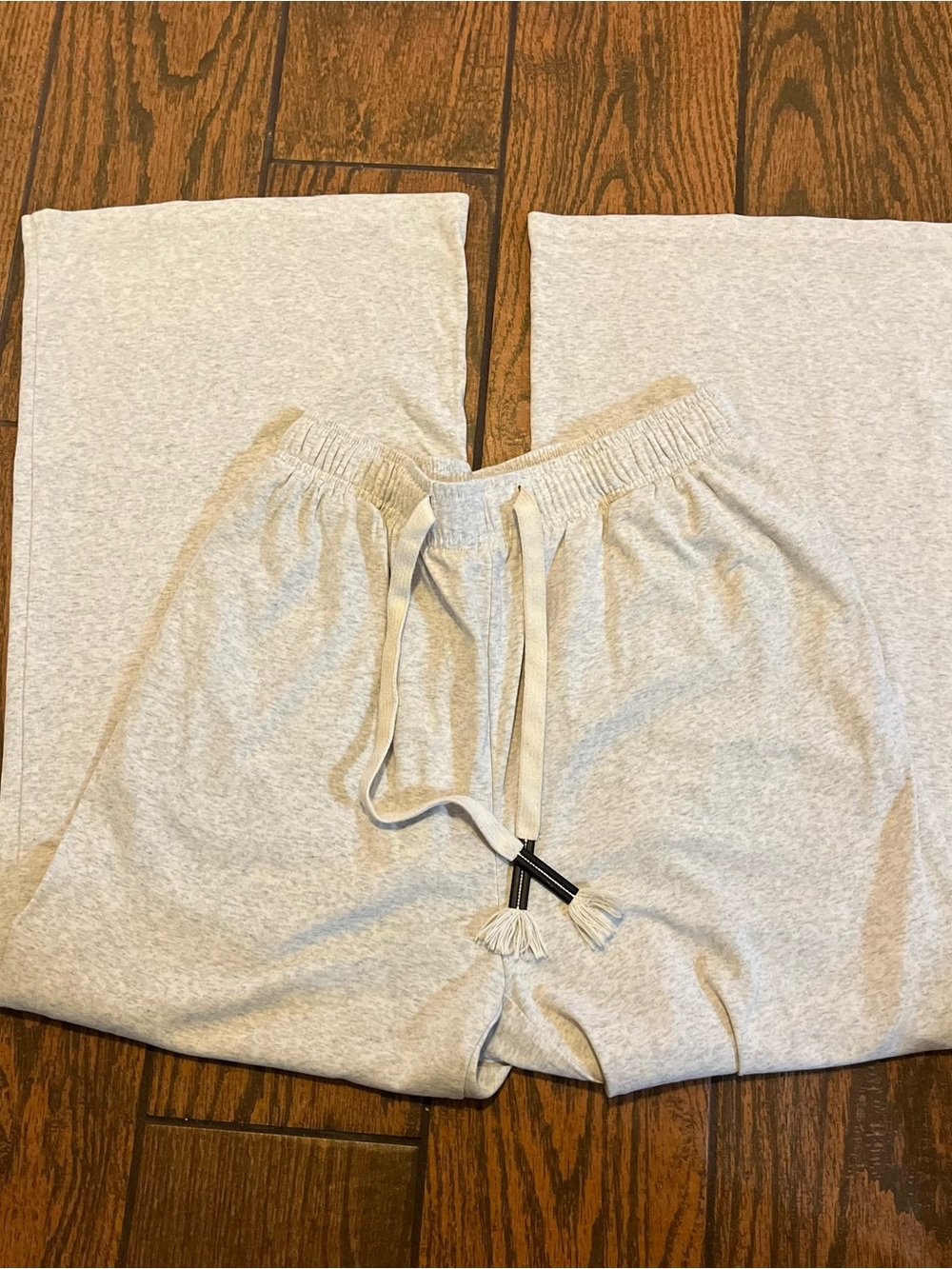 Light Gray Drawstring Lounge Pants